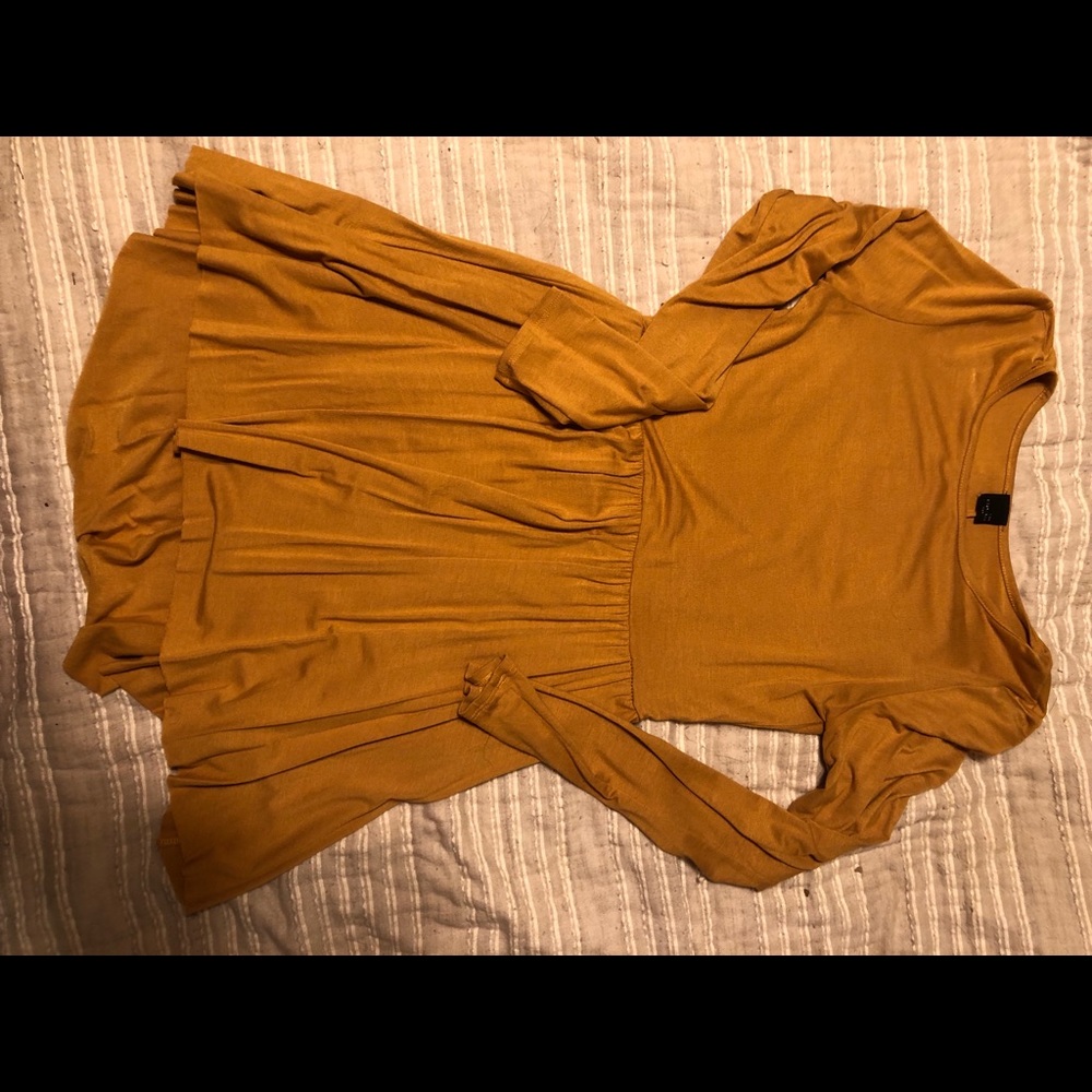 Yellow/ Mustard Boutique Tunic